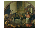 Buy St. Charles Borromeo Visiting the Plague Victims in Milan in 1576 at AllPosters.com