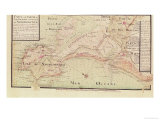 Buy Map of Bas-Poitou and the Ile de Noirmoutier at AllPosters.com