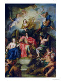 Buy Louis XIV Crowned by Glory, circa 1686 at AllPosters.com