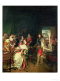 Buy Meeting Between Louis II de Bourbon and Anne-Marie-Louise D'Orleans Duchess of Montpensier in 1652 at AllPosters.com