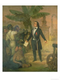 Buy Joseph Napoleon Sebastien Sarda Garriga with the Emancipation Decree on La Reunion at AllPosters.com