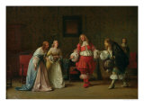 Buy Mascarille Presenting Jodelet to Cathos and Madelon, 1865 at AllPosters.com