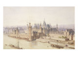 Buy The Louvre During the Reign of Charles V "The Wise" at AllPosters.com