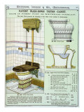 Triton Closet from a Catalogue of Sanitary Wares Produced by Morrison