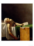 Buy The Death of Marat, after the Original by Jacques-Louis David at AllPosters.com