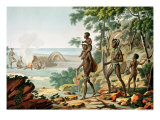 Buy Port Jackson, New Holland: Aboriginal Family 1817-20 at AllPosters.com
