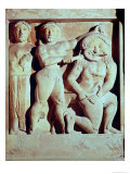 Relief Depicting Perseus Helping Athena to Kill the Gorgon, Metope from the Temple of Selinunte
