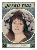 Sarah Bernhardt in Gismonda by Victorien Sardou Front Cover of 