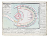 Buy Plan of the Chapus Fort, from "Traite de Fortifications" at AllPosters.com