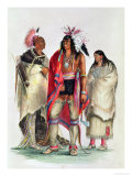 North American Indians, circa 1832