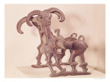 Buy Horse Bits Decorated with Two Ibexes, from Lorestan, Iran, 8th-7th Century BC at AllPosters.com