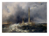 Buy View of the Lighthouse at Gatteville at AllPosters.com