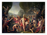 Buy Leonidas at Thermopylae, 480 BC, 1814 at AllPosters.com