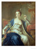 Buy Portrait of Mademoiselle Marie Salle 1737 at AllPosters.com