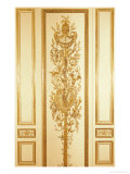 Buy Panelling Detail with a Trophy Shield, Lyre, Sceptre and Caduceus for the "Salon de Compagnie" 1768 at AllPosters.com