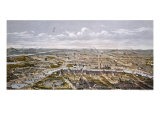Buy View of Paris from Bois de Boulogne, During the Universal Exhibition in 1867 at AllPosters.com