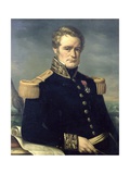 Buy Portrait of Jules Dumont D'Urville 1845 at AllPosters.com