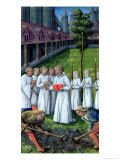 Buy A Burial, from the "Book of Hours of Louis D'Orleans", 1469 at AllPosters.com