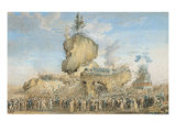 Buy Festival of the Supreme Being at the Champs-De-Mars, 20 Priarial an II at AllPosters.com