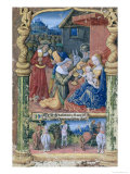 Buy Adoration of the Magi, from the "Book of Hours of Louis D'Orleans", 1490 at AllPosters.com