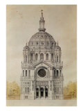 Buy West Facade of the Church of St. Augustin, Paris, Built 1860-71 at AllPosters.com