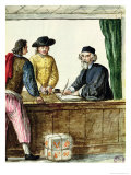Buy A Jewish Shopkeeper with Two Clients at AllPosters.com