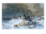 Buy Pits at Gentilly in the Snow, 1879 at AllPosters.com