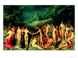 Buy The Garden of Love, 1602 at AllPosters.com