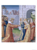 Buy King David Coveting Bathsheba, from the "Book of Hours of Louis D'Orleans", 1469 at AllPosters.com