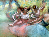 Four Ballerinas on the Stage
