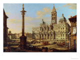 Buy Santa Maria Maggiore, Rome, 1739 at AllPosters.com
