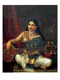 Buy Young Woman with a Veena at AllPosters.com