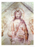 Buy Tympanum Depicting the Saviour Blessing, 1341 at AllPosters.com