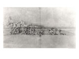 Buy Study of the Frieze from a Pediment of the Parthenon at AllPosters.com