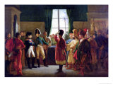 Buy Alexander I Presenting the Kalmuks, Cossacks and Bashkirs to Napoleon I at Tilsit in July 1807 at AllPosters.com