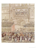 Buy The Emperor and the Empress Receiving the Homage of the French Troopso on Their Marriage at AllPosters.com