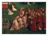 Buy The Ghent Altarpiece, Detail from the Adoration of the Mystic Lamb, 1432 at AllPosters.com