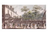 Buy Promenade in the Turkish Garden, Boulevard Du Temple, 1810 at AllPosters.com