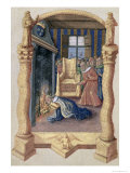 Buy David Mourning the Death of His Son Absalom, from the "Book of Hours of Louis D'Orleans", 1469 at AllPosters.com