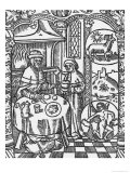 Buy January, from the "Almanach des Bergers", 1491 at AllPosters.com