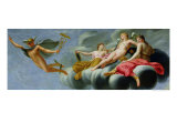 Buy Cupid Ordering Mercury to Announce His Power to the Universe, 1646-47 at AllPosters.com