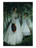 The Two Sisters: Portrait, 1863