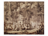 Buy The Jardin des Tuileries in 1808 at AllPosters.com