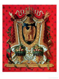 Buy Coat of Arms of the French Empire, Design for a Tapestry, 1808 at AllPosters.com