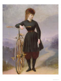 Buy Blanche D'Antigny and Her Velocipede at AllPosters.com