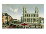 View of the Church of Saint-Sulpice