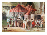 Buy The Place de L'Apport-Paris in Front of the Grand Chatelet at AllPosters.com