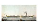 Buy The Charles-Philippe, the First Steamboat Launched on the Seine, 20th August 1816 at AllPosters.com