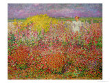 Buy Mrs. Russell Amongst the Flowers at Belle Isle, 1927 at AllPosters.com
