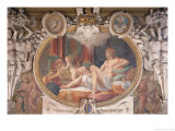 Danae Receiving the Shower of Gold, from the Gallery of Francois I, 1535-40